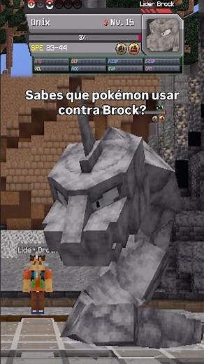 The trick to beating Brock in DiosesMon #pokemon #diosesmon #cobblemon #diosesmc