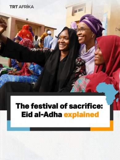 Muslims worldwide are celebrating Eid al-Adha, one of the biggest festivities in the Islamic faith. What is its origin and how is it celebrated? #africantiktok #eid #eidmubarak