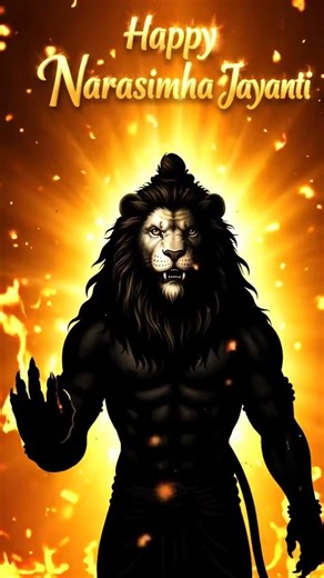 happy Narsimha jayanti #trending #devotional ‪@pkgworld7766‬