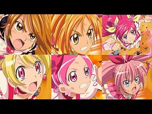 Precure All Stars DX3 (2011) but it’s just the Cures throwing hands