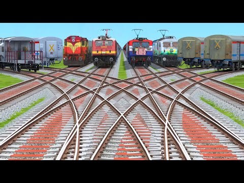 🛸MORE TRAINS RUN EVERYTHING RAILROAD CROSSING TRACKS || train simulator