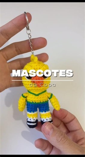Como fazer chaveiro de amigurumi fácil e rápido (ideal para vender)