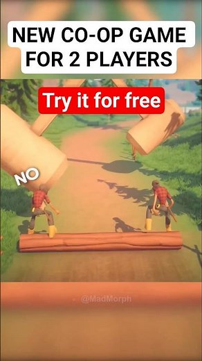 FUNNY new co-op game for 2 players (for gaming couples & online friends)