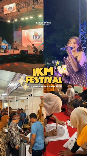 Jawa Pos Radar Tuban on Instagram: "IKM Festival 2025 – Gebyar Kreasi Batik Tuban berlangsung meriah dengan antusiasme tinggi dari warga yang memadati lokasi acara. Beragam produk lokal ditampilkan, menegaskan semangat kreativitas pelaku IKM Tuban dalam balutan batik sebagai kebanggaan daerah. #radartuban #tuban #ikmfestivaltuban #gebyarbatik"