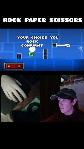 Geometry Dash 2.2 Rock Paper Scissors #shorts