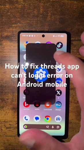 How to fix threads app can't login error on Android mobile