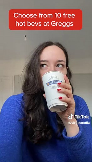 Greggs Free Brew Wheel Spin Offer for Virgin Media Broadband Customers