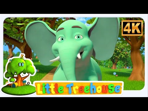 Happy Elephant Song - Nursery Rhyme And Cartoon Video