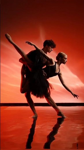 🇺🇦 Model poses for photoshoot📸 Ballet. Models Anna and Artem