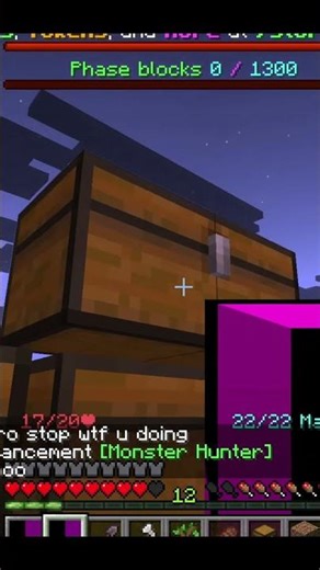 I Reached the SECOND PHASE of Minecraft One Block! ⛏️🔥 (UNDERGROUND)#shorts