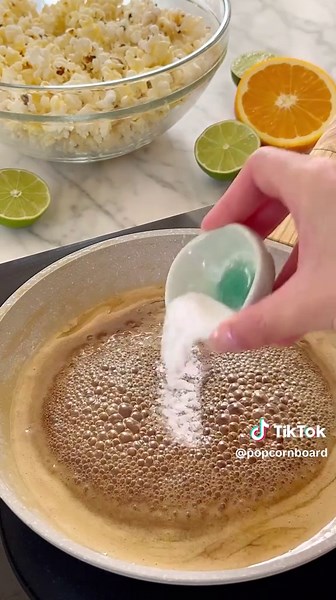 Salted Margarita Popcorn Recipe for National Margarita Day