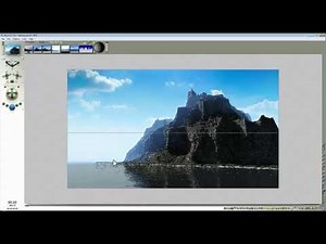 Bryce 10 minute project - Put a photo in the sky and improve your lighting - by David Brinnen.