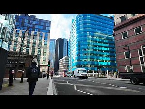 [4K] City of London Skyscrapers | Walking Tour