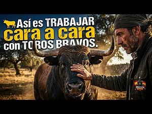 🐂 This is what it's like to WORK face-to-face with FIGHTING BULLS