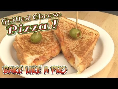 Grilled Cheese Pizza Recipe ( with Pepperoni )
