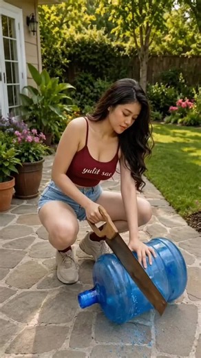 🌱🍓 Don't rush to throw away your old water jugs! Watch this amazing DIY garden project as ordinary plastic containers are transformed into creative strawberry planters. A smart, eco-friendly, and budget-friendly way to recycle, save space, and grow fresh strawberries right at home. Perfect for balconies, patios, and small gardens! #StrawberryGarden #DIYGarden #RecycledPlanter #WaterJugDIY #GrowYourOwnFood 🍓🌱♻️✨🏡❤️