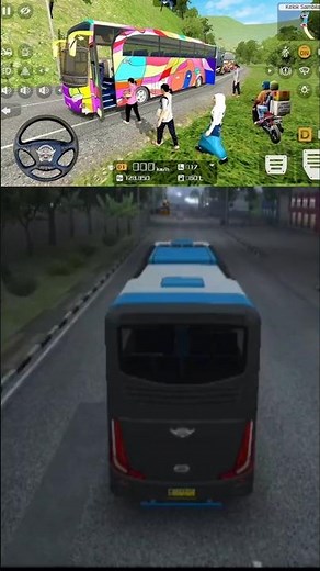 Volvo Bus simulator gameplay #shorts #gaming #bussimulator