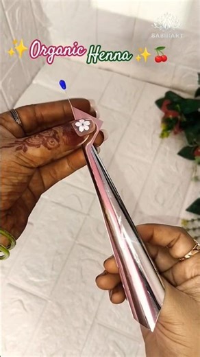 Cone making 🫶🍒 #mehndi #cone #tutorial #youtubeshorts #shorts