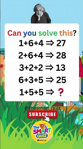 Math Teaser: Can You Figure This Out?