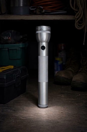 Every storage closet has a hero. Maglite Classic 3D Flashlight