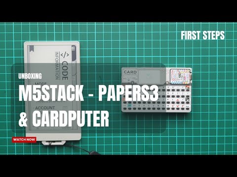 Unboxing M5Stack (PaperS3 & Cardputer) - First Steps