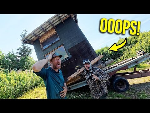 I almost dropped a cabin on Atz Kilcher.