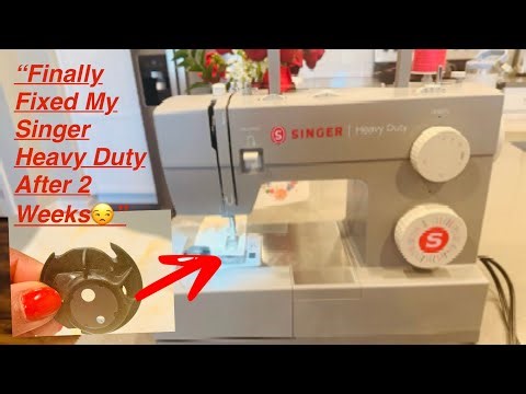 “How I Fixed My Singer Heavy Duty Machine- Bobbin Keeps Jamming”