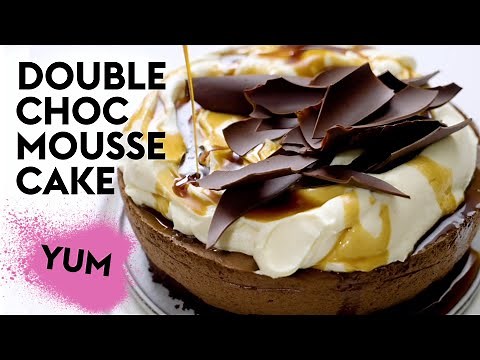 The incredibly easy chocolate mousse cake recipe | delicious. baking range | delicious. Australia