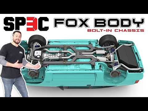 World's first bolt-in Foxbody Mustang chassis | Roadster Shop SPEC chassis feature overview