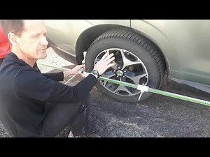 801D Using tracking bar (AKA tram gauge)