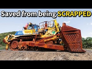 World's Largest Bulldozer Preserved | Komatsu D575a-2