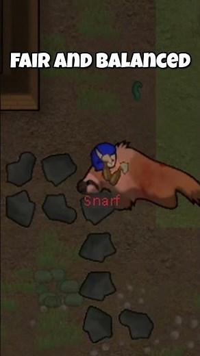1 Raider vs 1 Megasloth! #rimworld