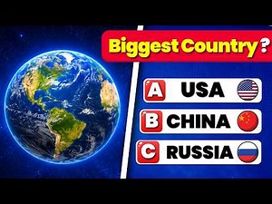 General Knowledge Quiz 🧠 | 50 Questions Everyone Should Know | Easy to Impossible ✅ Quizz Trivia