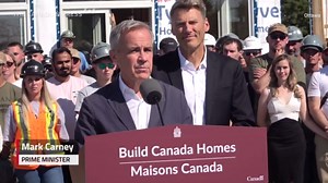 Prime Minister Carney announces creation of Build Canada Homes