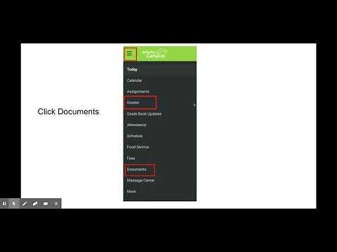 How to find your report card in Infinite Campus