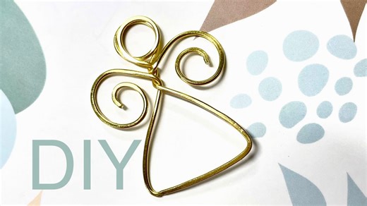 Create a DIY little guardian angel charm
