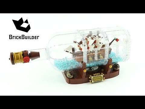 Lego Ideas 21313 Ship in a Bottle - Lego Speed Build