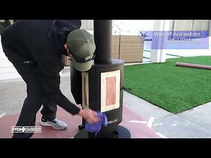 How to: TOUCH UP PAINT on your Even Embers Pellet Fueled Patio Heater