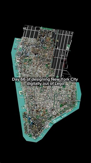Taters on Instagram: "The program I use is Bricklink Studio 2nd picture source - https://www.reddit.com/r/dataisbeautiful/comments/tdfidg/a_detailed_shaded_relief_map_of_manhattan_new/ #legonyc #lego #newyorkcity #nycinlego #legobuilder #masterbuilder #legomania #legoinstagram #legocity #afolclub #nycinlego ##legomicropolis #midtownmanhattan #legobuilds #manhattan #hellskitchen #ussintrepid #intrepid #usarmy #aircraftcarrier #bricklinkstudio #viral #hudsonriver"