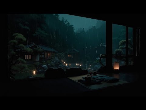 Rain Sounds in a Cozy Cabin (No Ads) 😴 | Relaxing Ambience for Deep Sleep, Focus & Meditation
