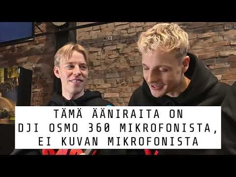 StaraTV: DJI Osmo 360 testi - näin sisäinen mikrofoni toimii