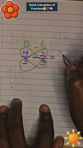 Quick Calculation of Fraction #maths #mathstricks #tutorial #learning #youtube #shorts