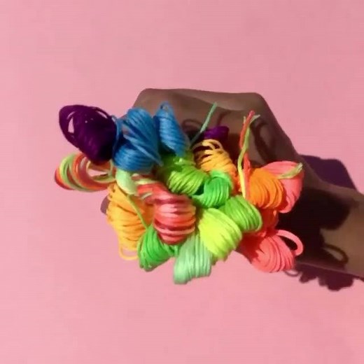Our only floss that’s made for crafting, not stitching! 🌈 Threadship is for all you crafty creators and friendship bracelet makers 👯 Head over to DMC.com to meet Threadship, our new colorful, crafty floss! 👉 https://bit.ly/3iu79G8 | DMC