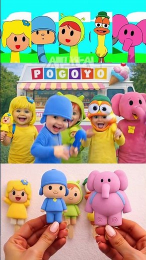 Incredibox Sprunki OC – Bea x Pocoyo x Nina x Pato x Elly Eats Ice Cream In Real Life!