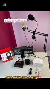 Combo offer ‼️ Bm mic set 🎙️ V8s Sound Card Headphones 🎧 double b stand. ️ ☎️Call / WhatsApp 976-7277668 / 9707921497. RECORDING EQUIPMENT 📣 BEST FOR HOME STUDIO 🎙 YOUTUBE LIVE 📢 STREAMING VIDEO 👉🏼 VIDEO BLOGGER 👉🏼 VOCAL PERFORMANCE High quality product at affordable price. 🎙PACKAGE INCLUDES: 1x BM800 Condenser Microphone 1x Mic stand, foam cover, holder, pop filter 1x V8s Soundcard with 3 cables 1x Headphone 🚚 Delivery all over Nepal 🇳🇵 Cash on delivery available 🔥 #nepsasiangadge