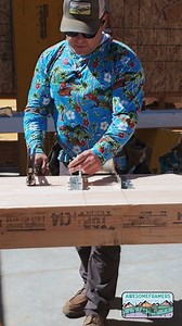 Install the hanger BEFORE lifting the 553lb 5.5"x16.5" Rosboro X Beam. This is an @strongtie HHUS5.5/10 high capacity hanger. In order to achieve the design loads, I have to use the specified nail. You nailer won't shoot this size nail but my @martineztools M1 will though 😎 . If we are going to do it, the let's do it right. Save effort by installing it now instead of off a ladder. #framing #framer #engineering #framersareadyingbreed #SkilledTrades . . "The HHUS is designed for applications wher