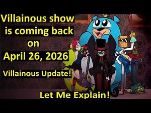 Villainous Show is Coming back on April 26, 2026 Let Me Explain! #villainous #RELEASEVILLAINOUS