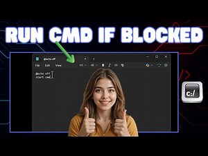 How To Run CMD If Blocked | Bypass Restrictions (2025)