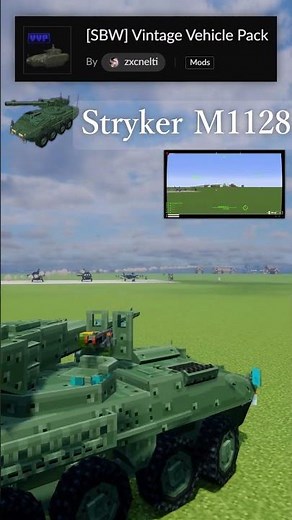 [Minecraft] Add more weapons to your SBW! [Mod Introduction] [Vintage Vehicle Pack]