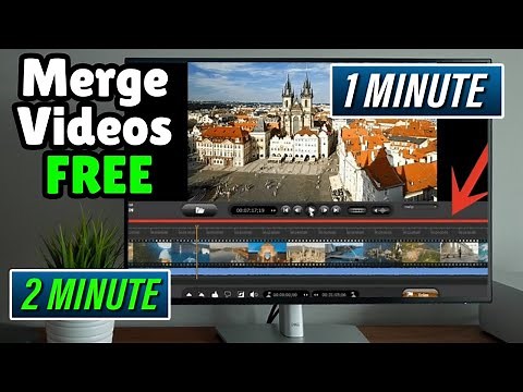 How to Merge Videos in Windows [FREE] Combine videos on PC/Laptop
